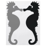 sea horses icon flyers