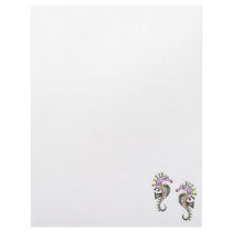 Sea Horses Letterhead Design