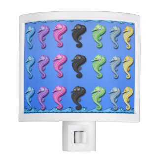 Sea Horses Night Light