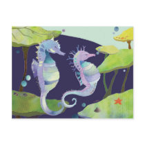 Sea Horses postcards