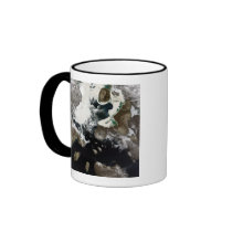 Sea ice and sediment visible in Nunavut, Canada Mugs