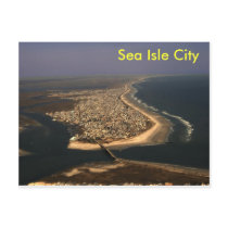 Sea Isle City Aerial postcards