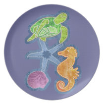 Sea Life plates