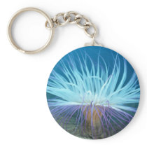 Sea Life Sea Anemone Keychain