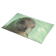 Sea Lion with Fish Placemat