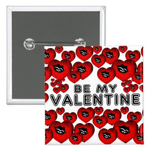 Sea mi tarjeta del día de San Valentín Pins