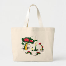 sea-monkey tote bag