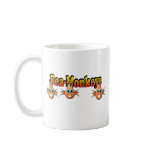 Sea Monkeys Monkees Design Coffee Mugs