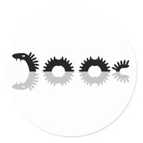 Sea Monster stickers