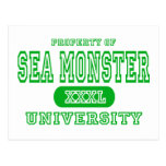 Sea Monster University Post Card