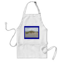 Sea Oats on Sand Dune Outer Banks NC Aprons