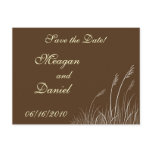 Sea Oats Wedding Postcard