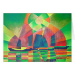 Sea of Green Greeting Cards