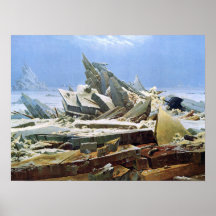 Sea of Ice - Das Eismeer - La Mer de Glaces Posters