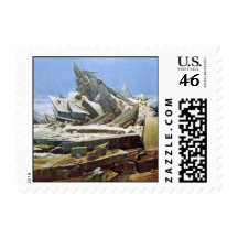 Sea of Ice - Das Eismeer - La Mer de Glaces Stamp