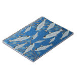 Sea of Sardines Spiral Notebooks
