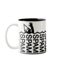 Sea of Spam mugs by freakyfrobro Sea of Spam mugs