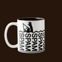 Sea of Spam mugs