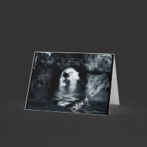 Sea of Tears greeting card
