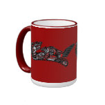 SEA OTTER & BABY (Haida Styled) Art Gift Mug