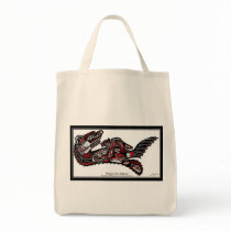 SEA OTTER & BABY (Haida Styled) Gift Range Bag