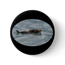 sea otter buttons by WorldDesign sea otter buttons