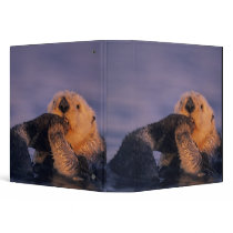 Sea Otter, Enhydra lutris Vinyl Binder