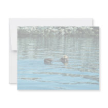 Sea Otter Personalized Invitation