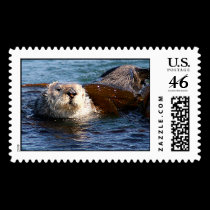 Sea Otter, Morro Bay, California stamps