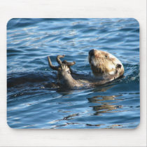 Sea Otter mousepads by Lilest_Duncan Sea Otter mousepads