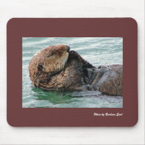 Sea Otter mousepads by BarbaraE02 Sea Otter mousepads