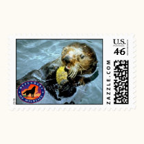Sea Otter postage