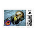 Sea Otter postage by Defenders1947 Sea Otter postage