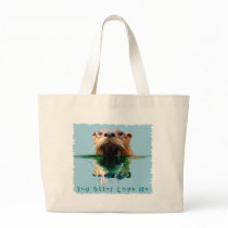 SEA OTTER Series I bags by RavenSpiritPrints SEA OTTER Series I bags