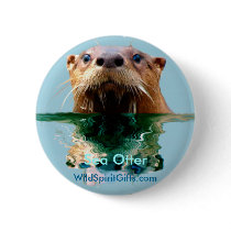 SEA OTTER Series I buttons by RavenSpiritPrints SEA OTTER Series I buttons