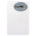sea otter customized stationery