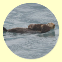 sea otter stickers
