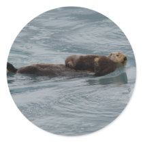 sea otter sticker