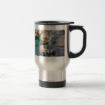 Sea Otters in Capture Pens Coffee Mug