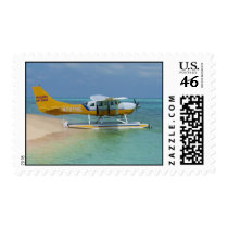 Sea Plane Lands in Key West postage by TrevorStar Sea Plane Lands in Key West postage