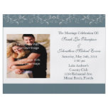 Sea Salt Tropical Vines Wedding Programs flyers