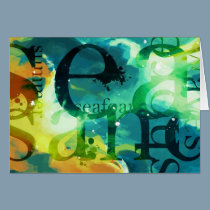 Sea & Sand - Card