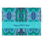 Sea Serpent Abstract Card
