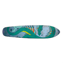 Sea Serpent skateboards by RachelHWhite Sea Serpent skateboards