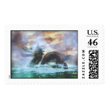 Sea Serpent Stamps