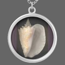 Sea Shell Art Jewelry, Marine Mammal Necklace necklaces