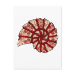 Sea Shell Digital Stencil Collage - 05 Postcards