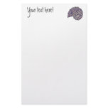 Sea Shell Digital Stencil Collage - 10 Stationery Design