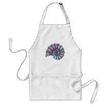 Sea Shell Digital Stencil Collage - 12 Aprons