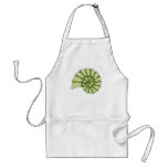 Sea Shell Digital Stencil Collage - 18 Apron